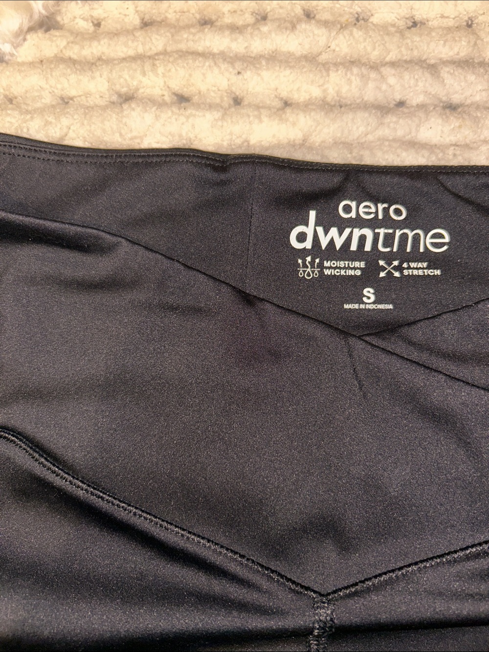 Aeropostale Black Wide-Leg Yoga Jumpsuit Pants - Picture 2 of 2